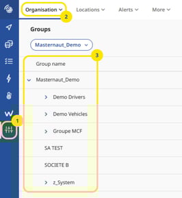 Group Hierarchy - Screenshot 1a-1
