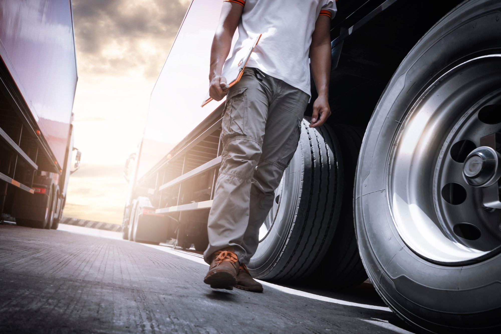 truck-driver-walking-checking-truck-wheels-tires-inspection-maintenance-safety-truck