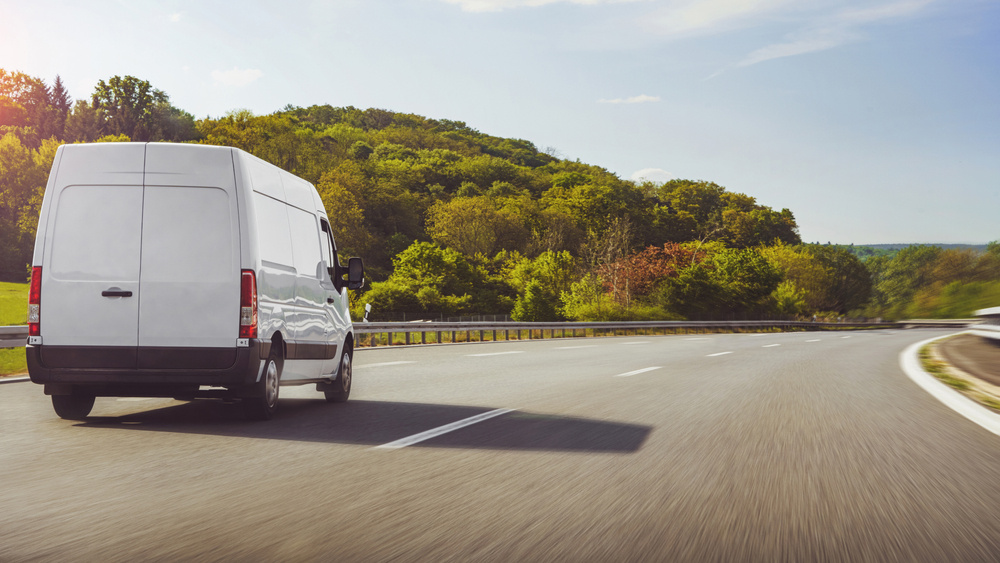 An LCV travelling along a highway