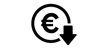 Reduce Euro Icon MCF
