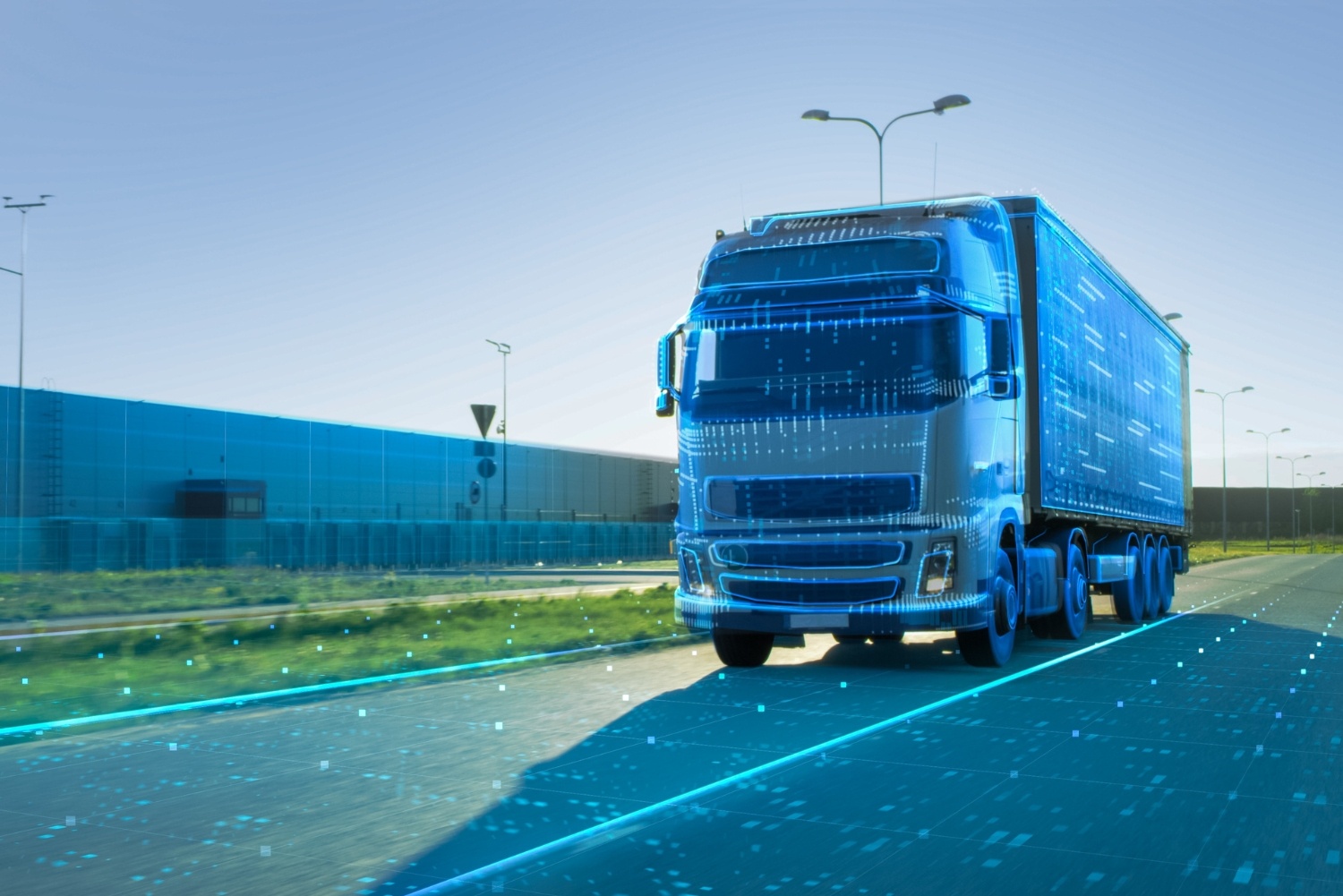 hgv with technological overlay