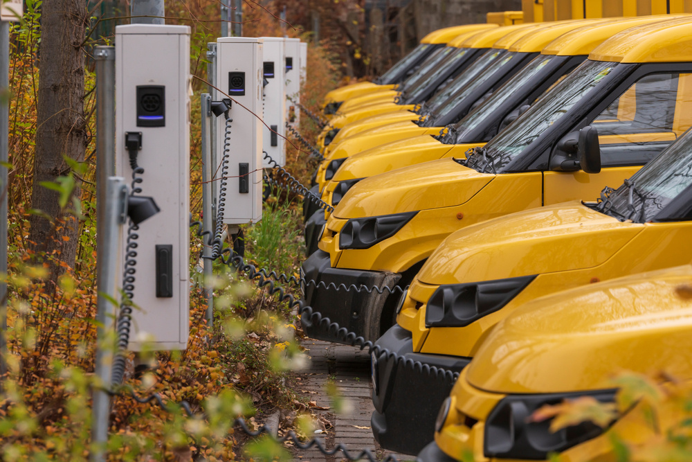 yellow-ev-vans-charging
